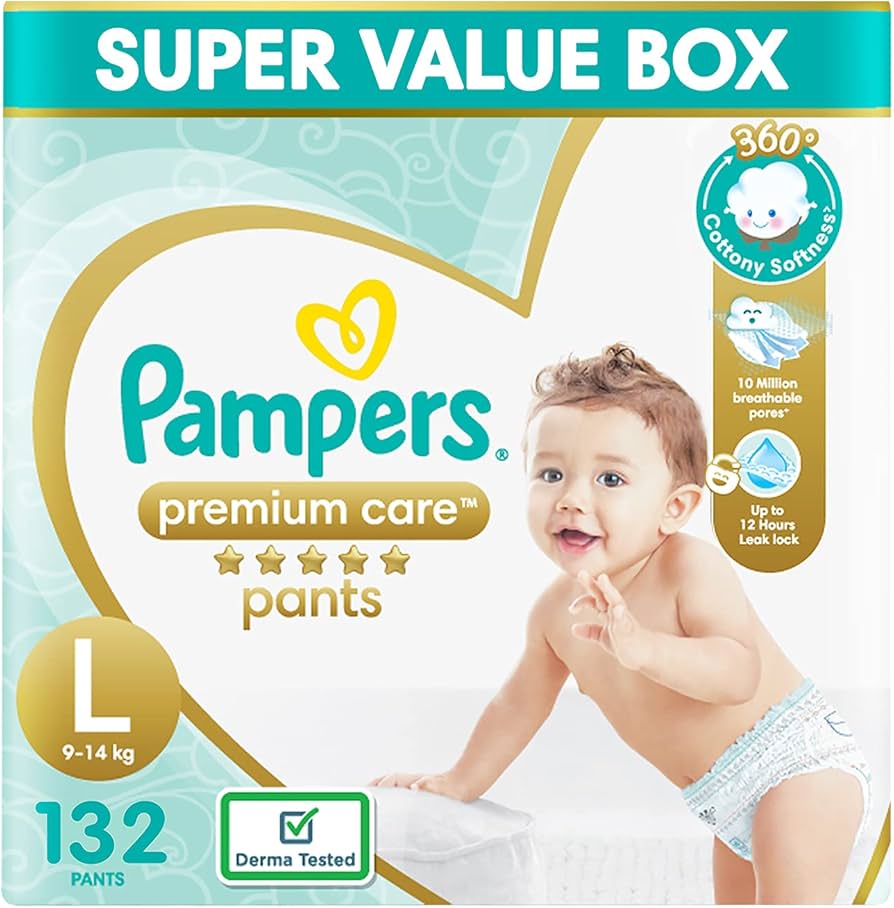 pieluchy pampers premium care 3 midi