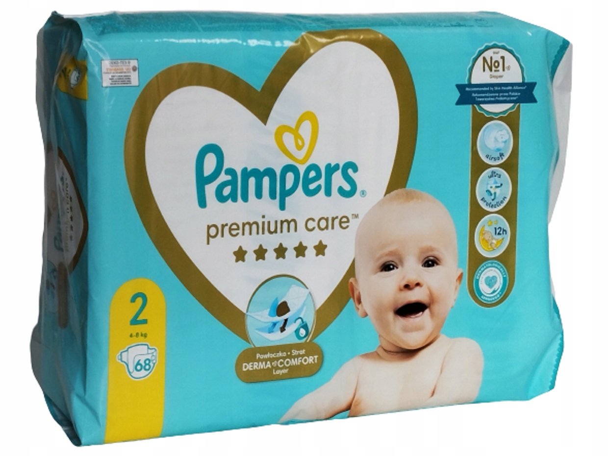 pieluchomajtki pampers premium care niemcy