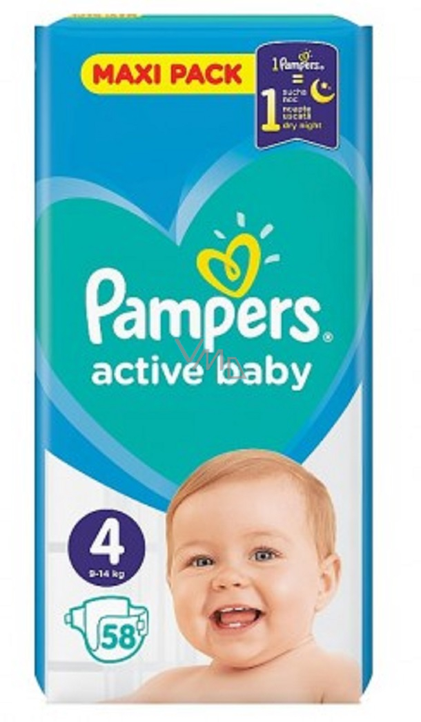 pampers active baby 3 150 szt