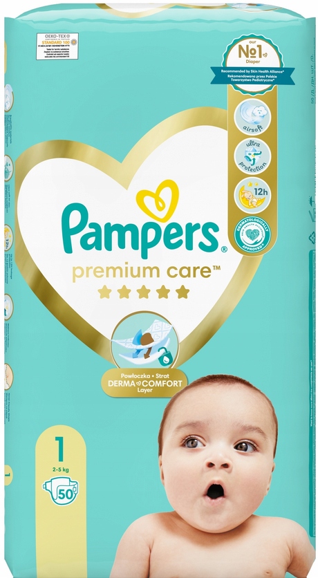 pampers 3 cena za 132 sztuki