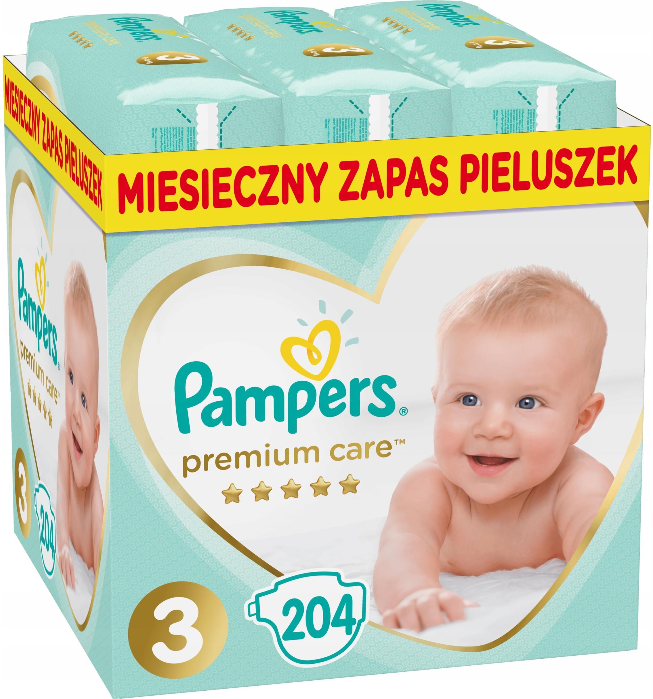 pieluchy pampers 1 na pępek