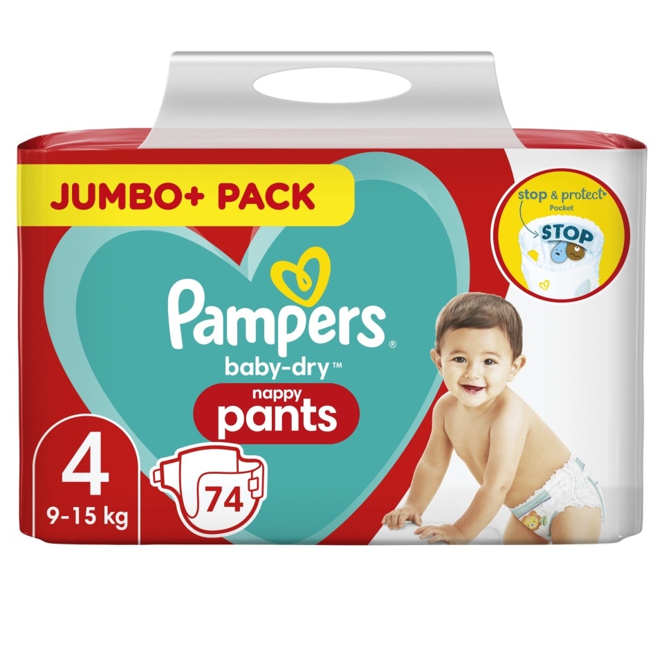 pieluchy pampers 4 174 szt