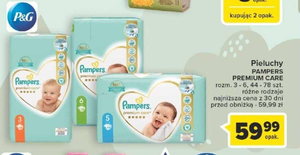 promocje pieluchomajtki pampers