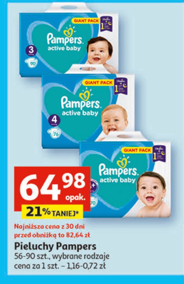 pampers premium 280 sztuk