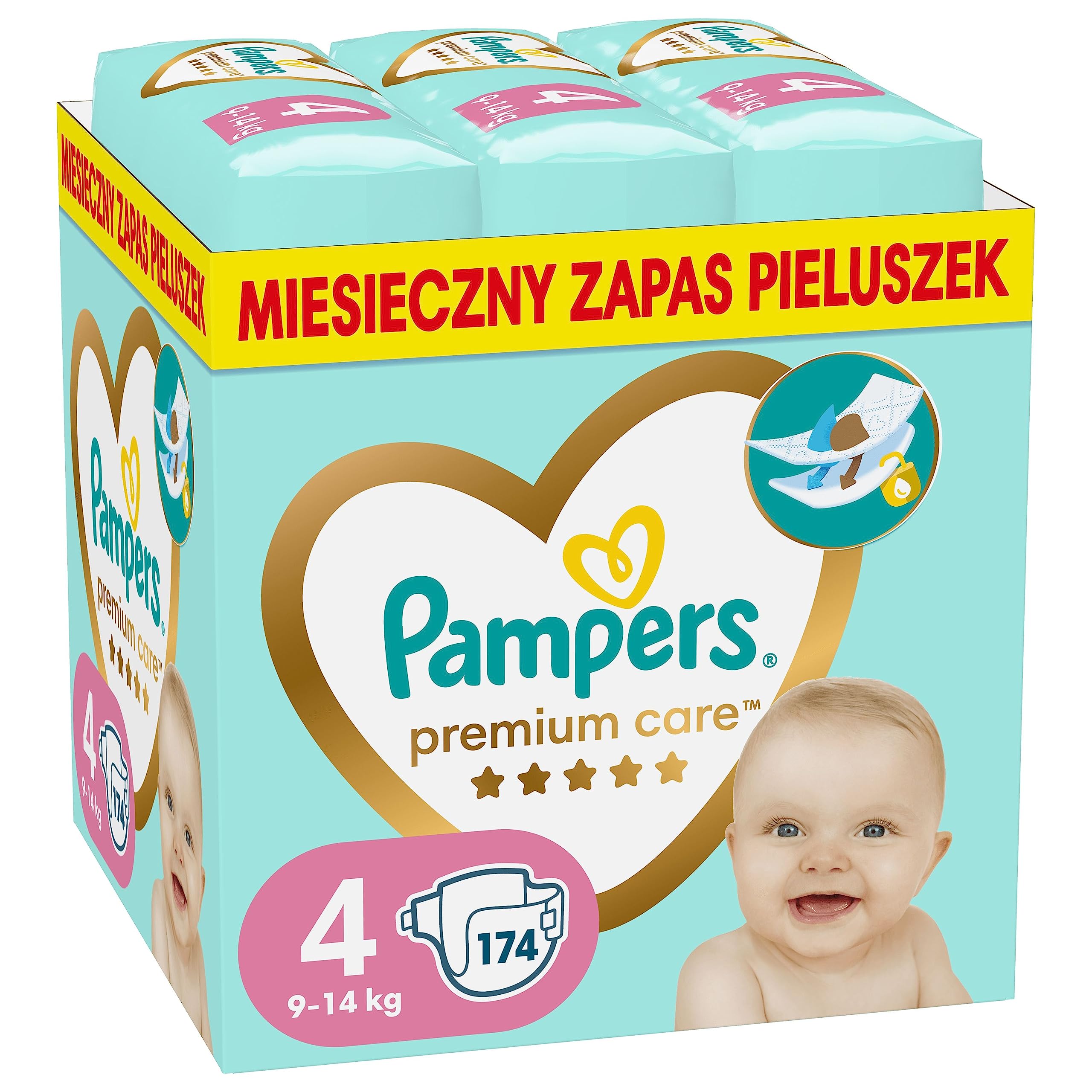 pieluchy pampers 2 zdjecia