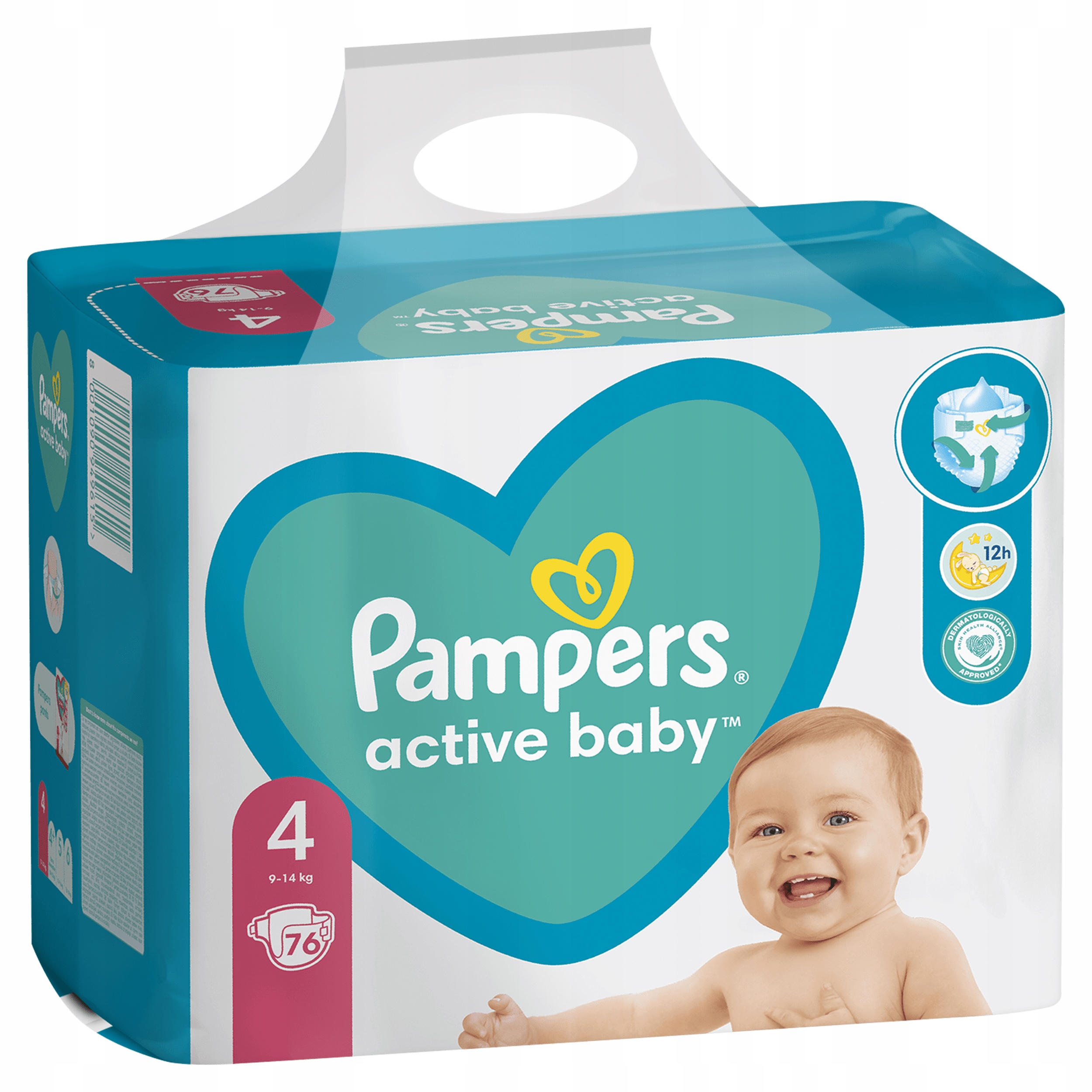 pampers pants pieluchomajtki 4 9-15 kg 52 szt