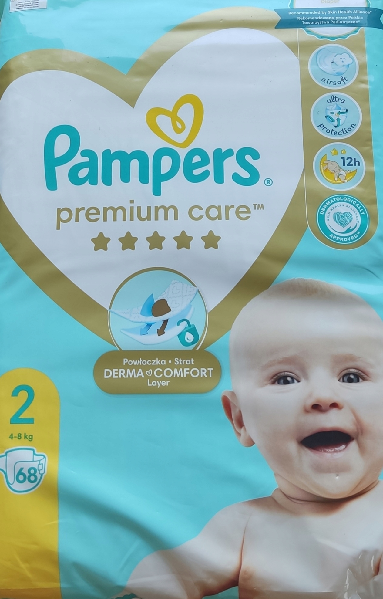 nowe pieluchy pampers dzień i noc