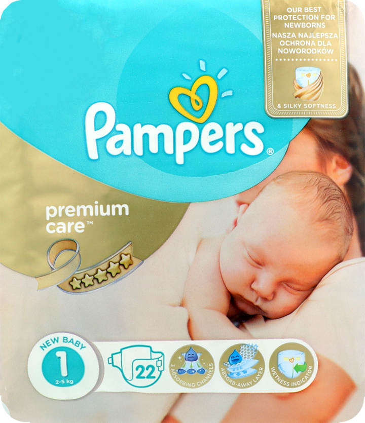 pieluchy pampers dla noworodka