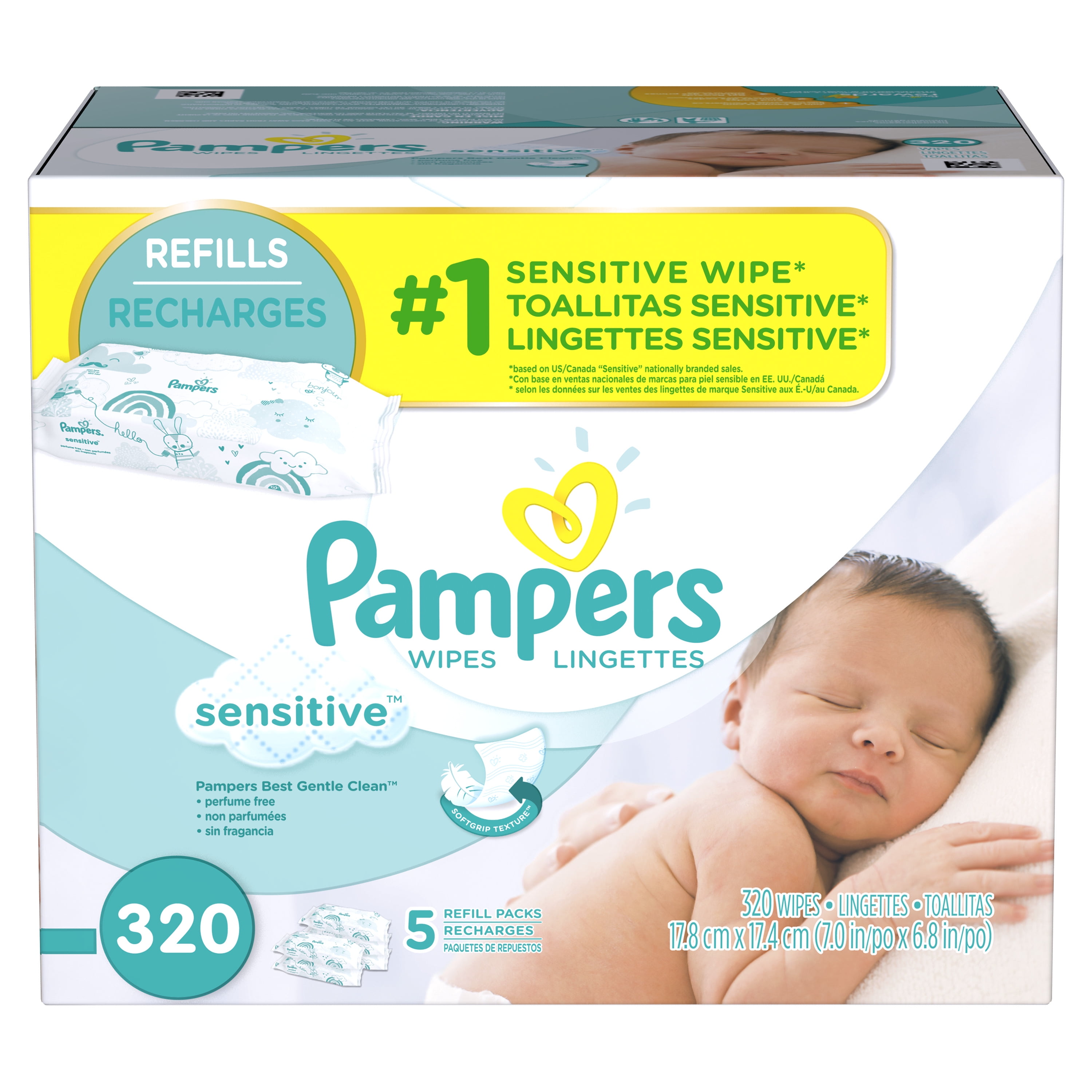 pampers premium care 2 białe a zielone opakowanie