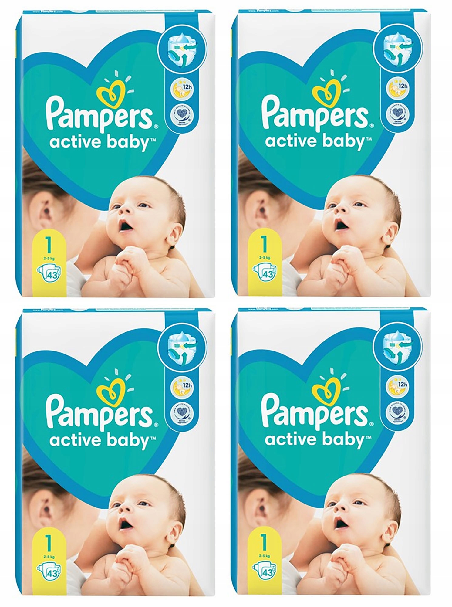 pampers 2 kolo fioletowy