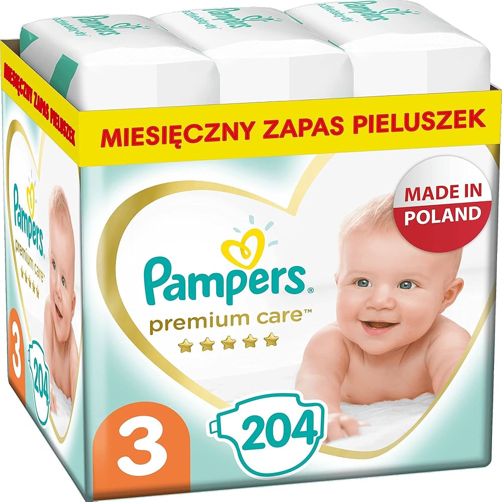 pampers rozmiar 3 zapach