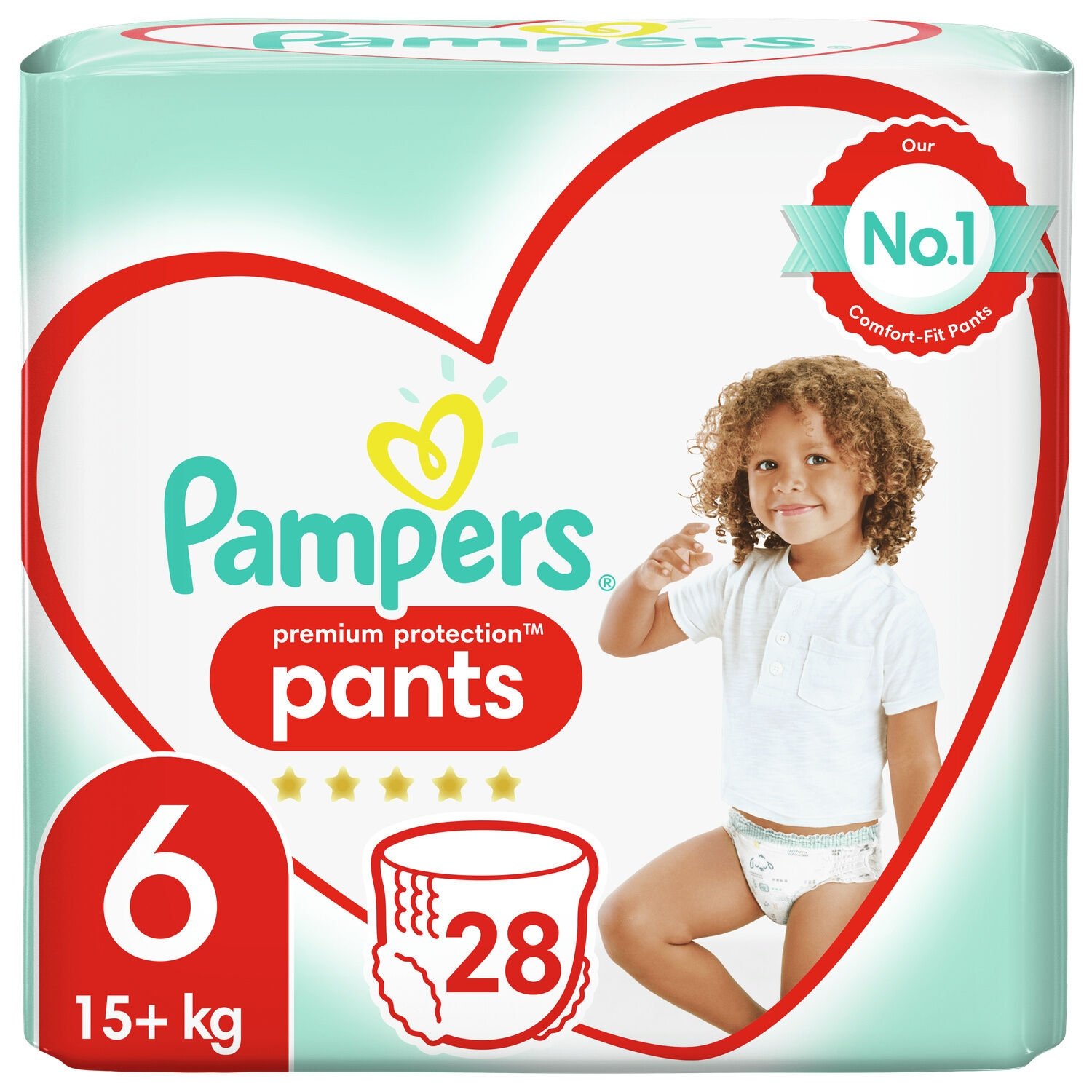 pampers pieluchomajtki pants 7 mega box 80 sztuk