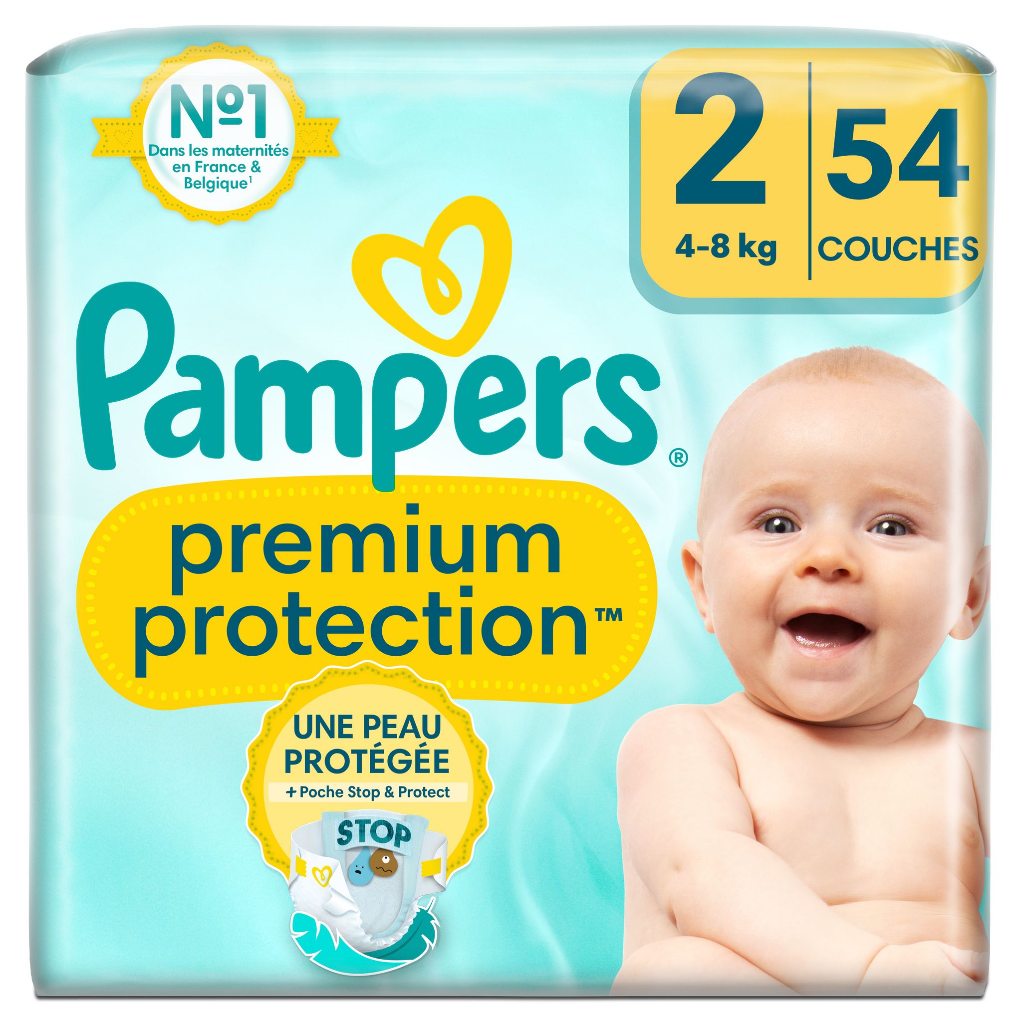 pampers premium protection 4 8