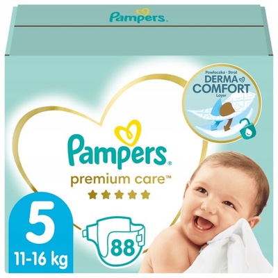 pampers pomarańczowe