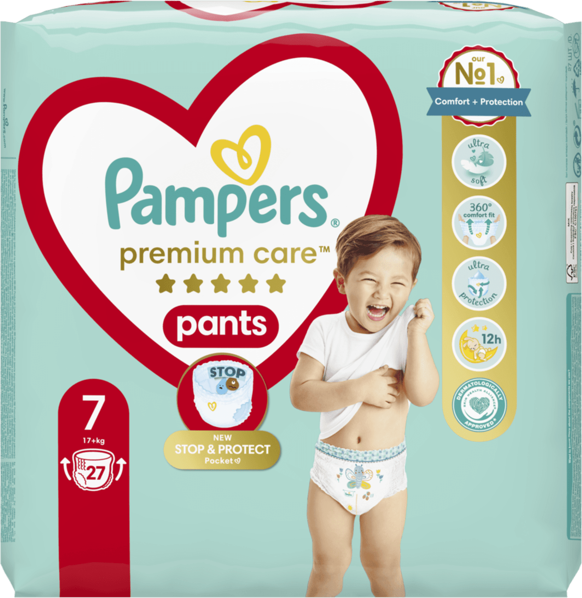 pampers pomarańczowe 4 ceneo