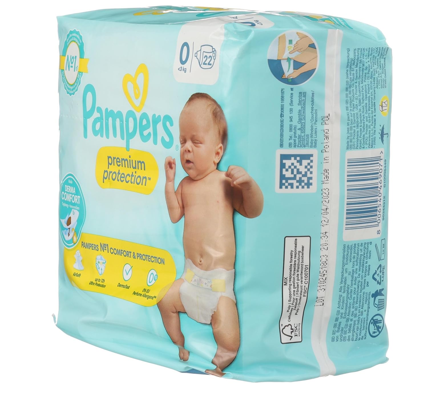 pampers new baby dry na noc