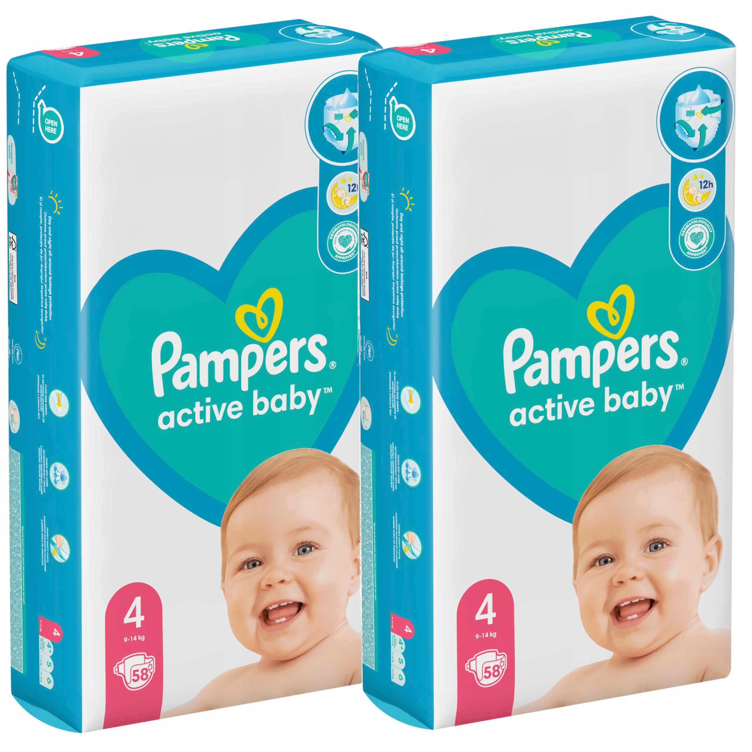 pieluchy pampers active baby 5