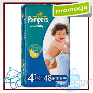 pampers active baby 4 132 szt