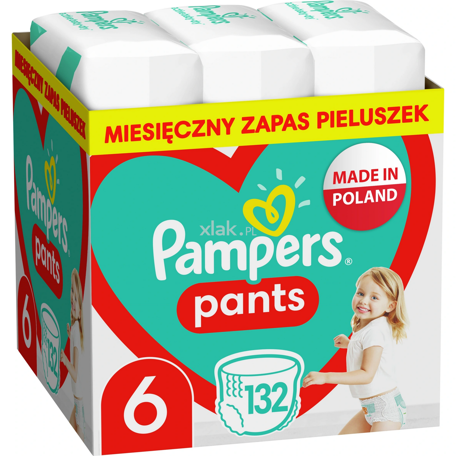 radom biedrnka pieluchy pampers 3