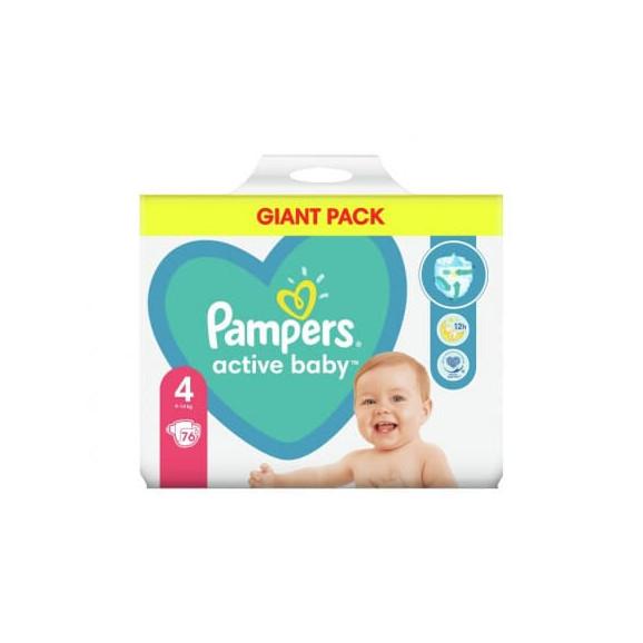 pampers pieluchy active baby 6 extra duże 66 szt