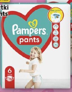 pieluchy pampers6 pieluchomajtki