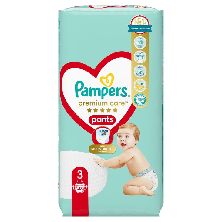 pampers pure skład