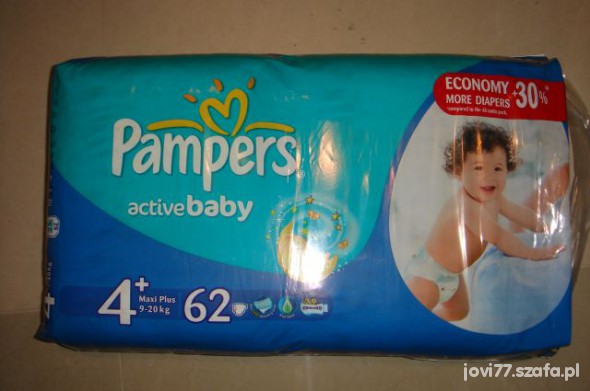 pieluchomajtki pampers 4 allegro