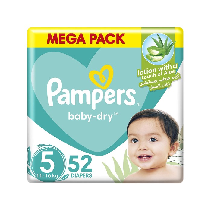 pieluchy pampers baby dry rozmiar 5 junior