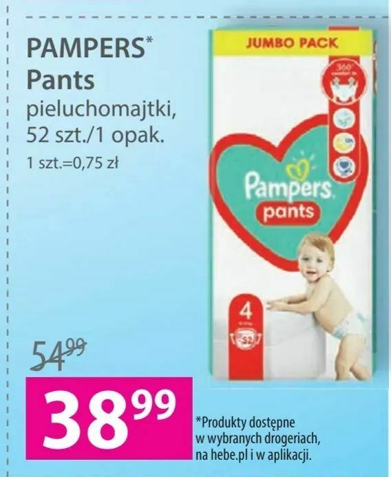 pampers 5 biedronka 2019 pampersy