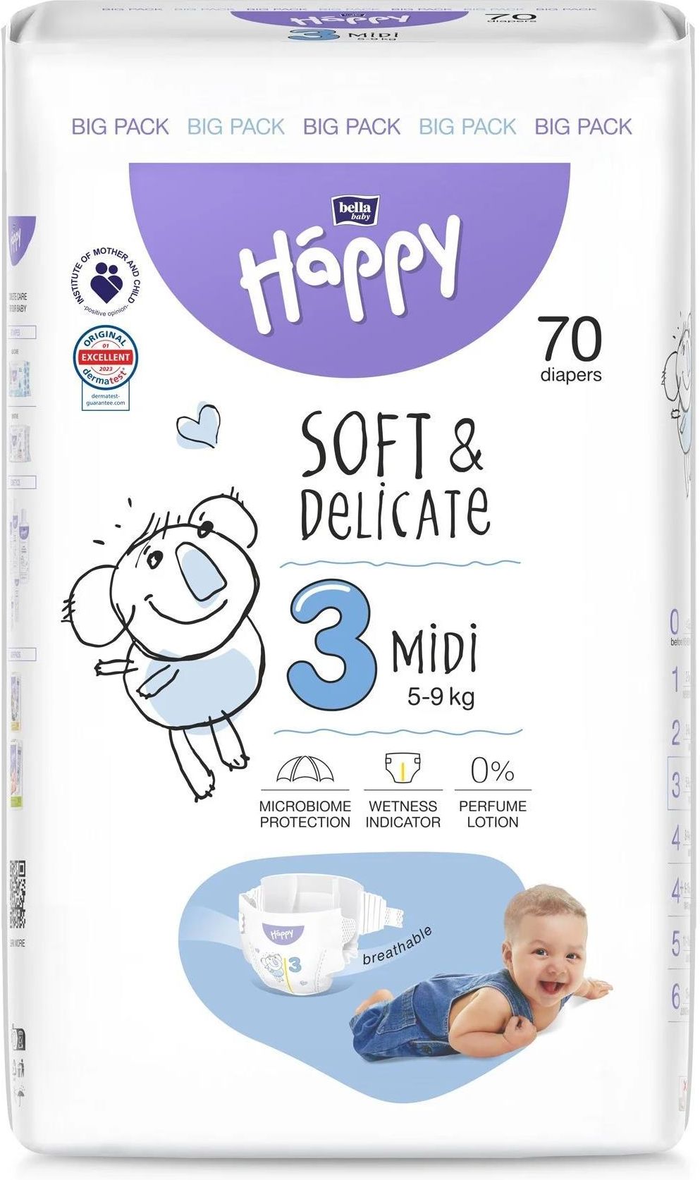 pieluchy pampers active baby dry 2 mini 228szt