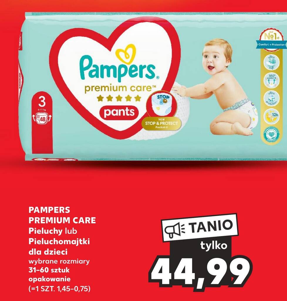 pampers new baby pieluchy jednorazowe rozmiar 1 newborn 2-5 kg