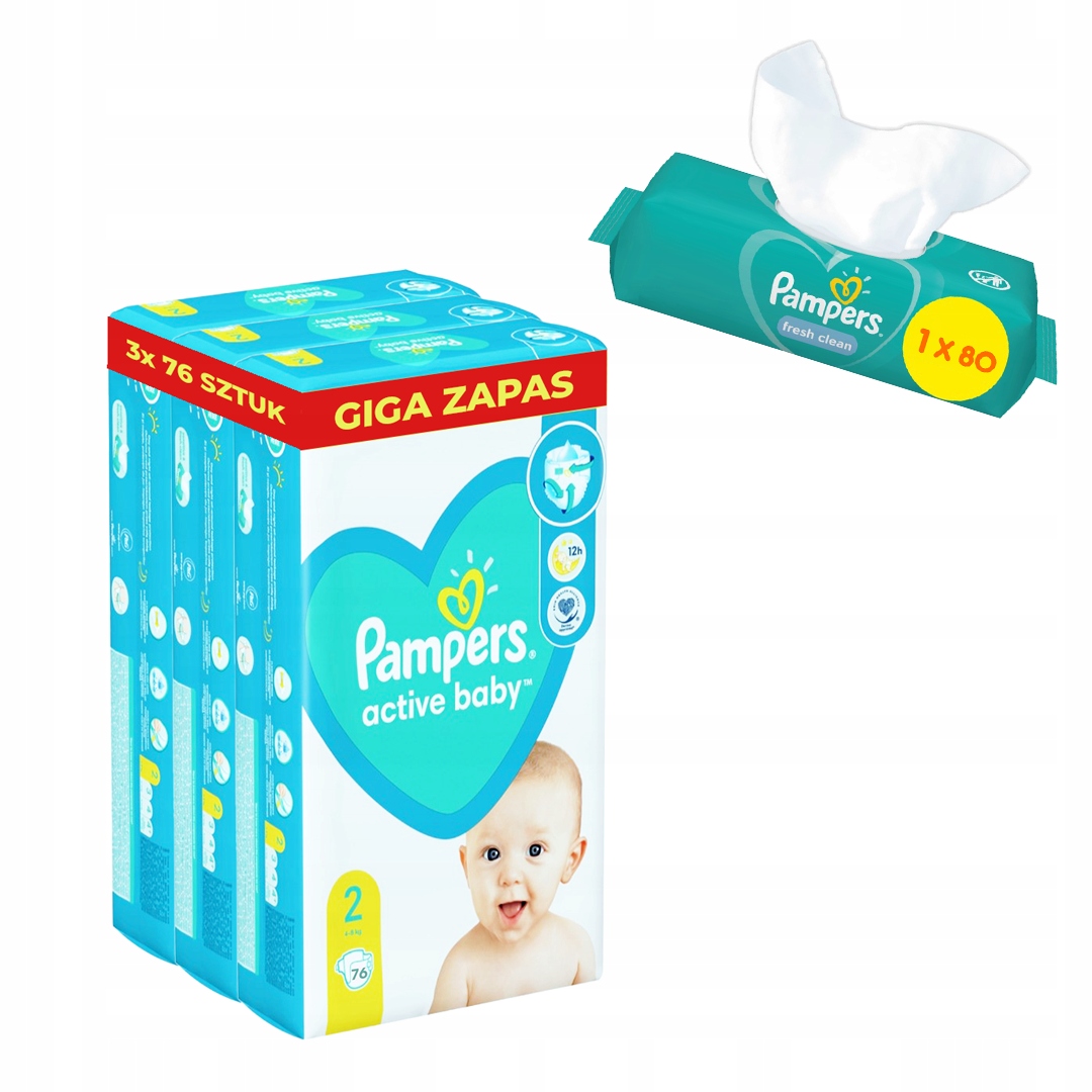 pampers pants 4 164szt