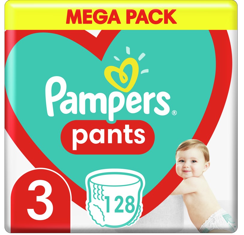 suchy pampers przez pół dnia i dziecka