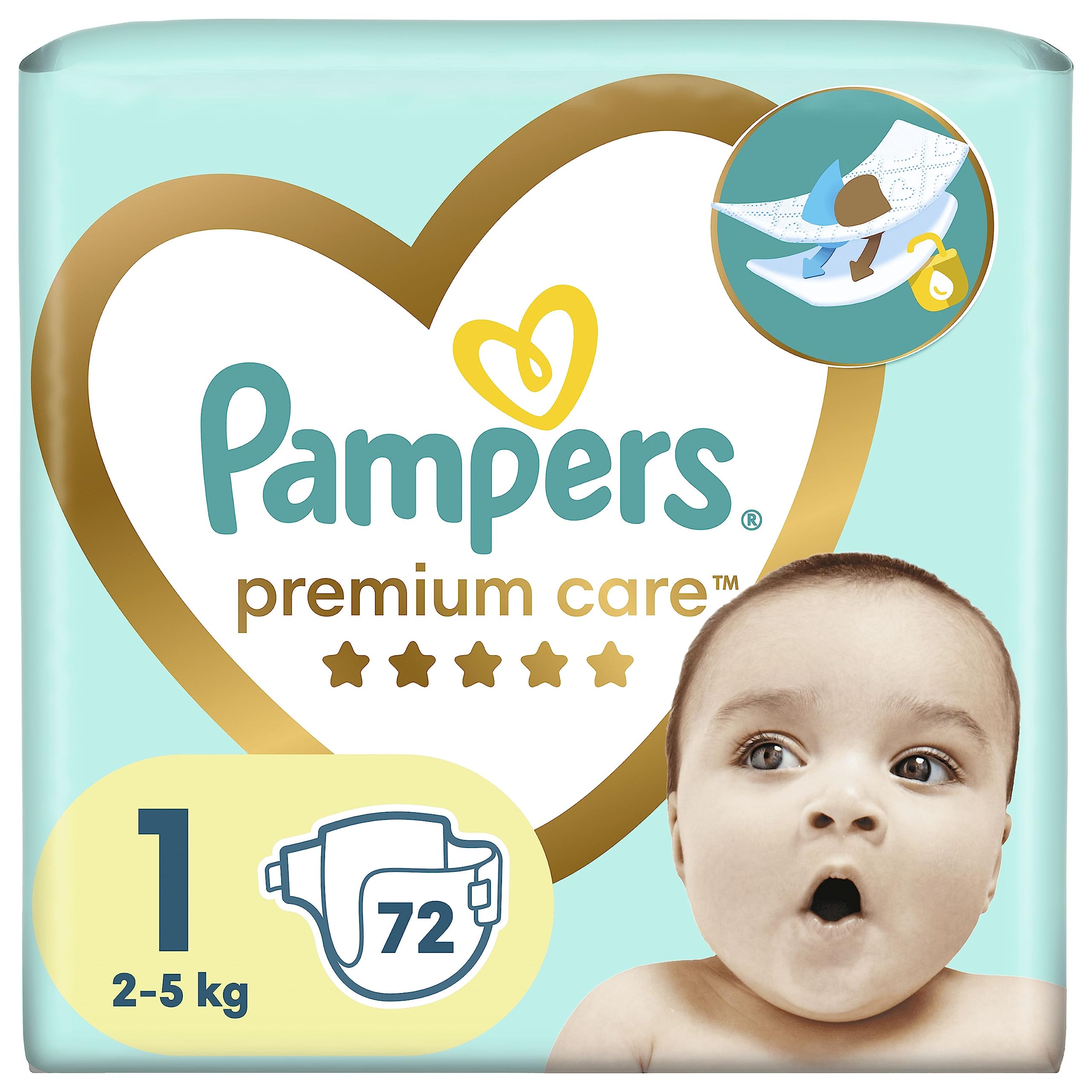 czym sie rozni pampers 1 od 2 o wadze 3-6