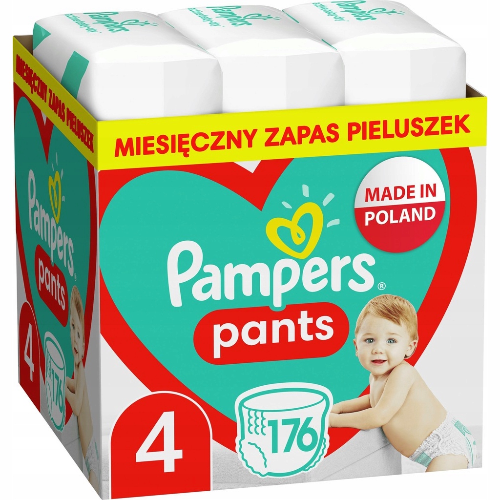 pampers pieluchomajtki 4