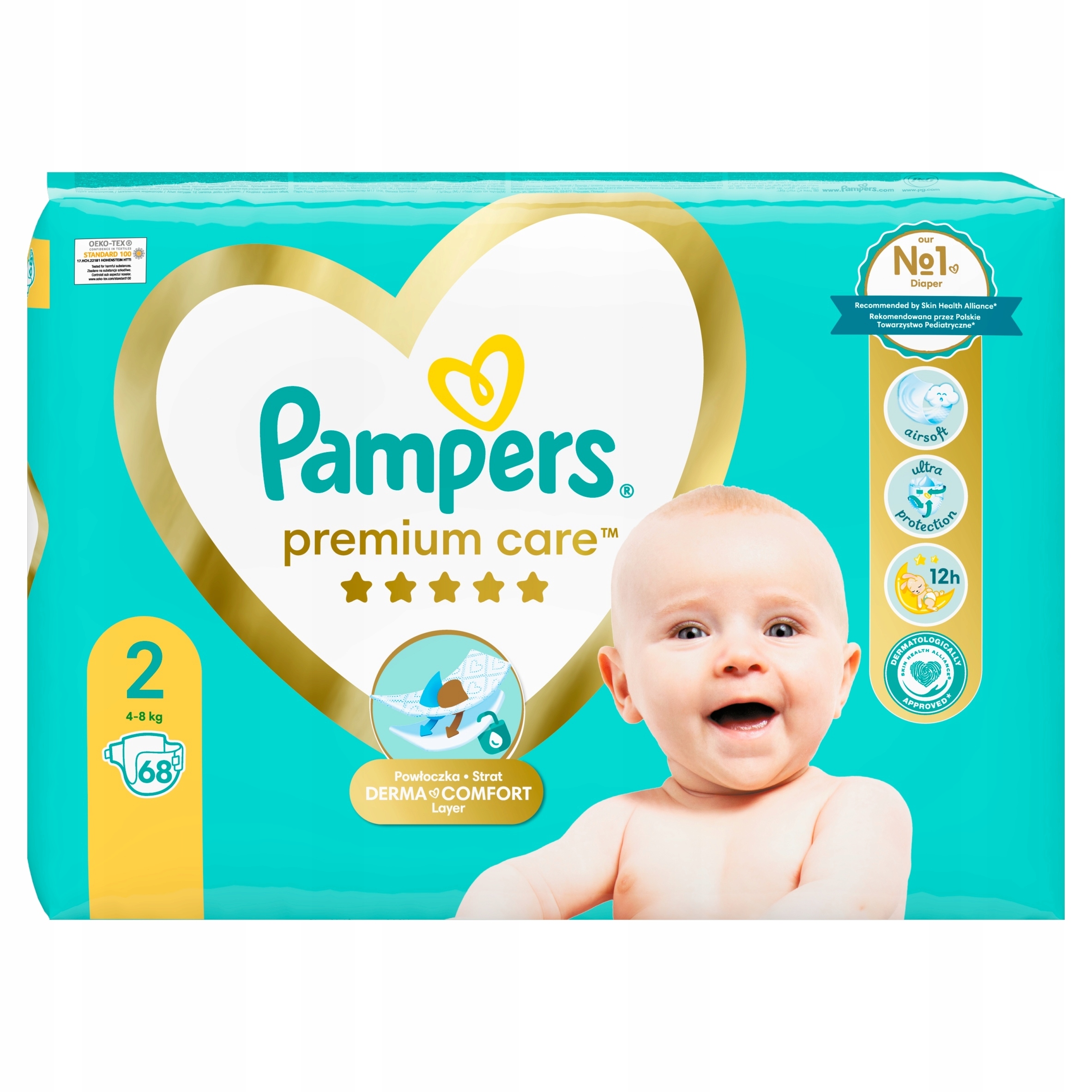 pampers premium care 1 88szt