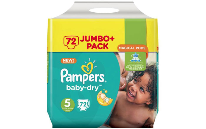 pampers soft touch