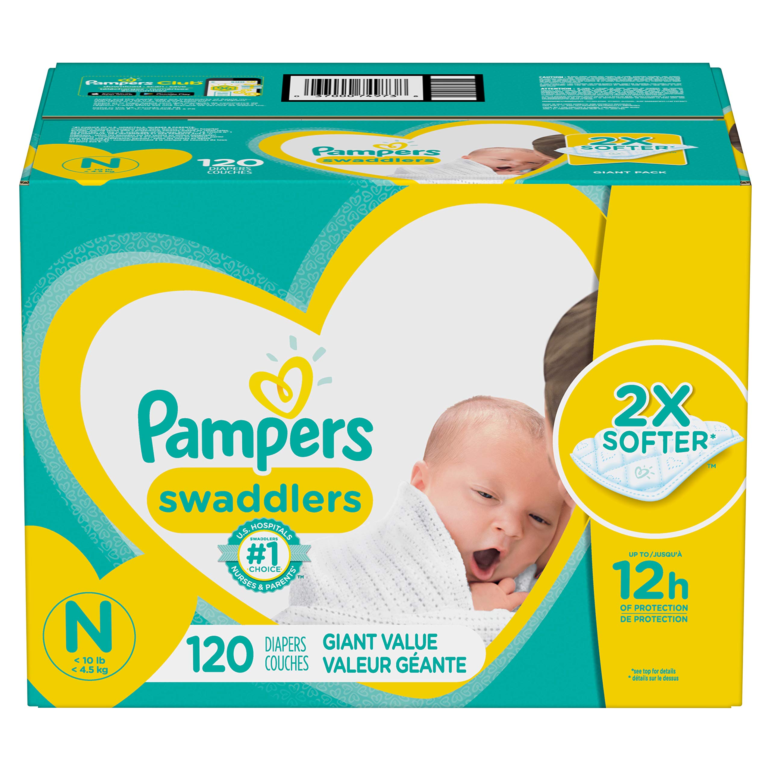 pampers 3 108szt