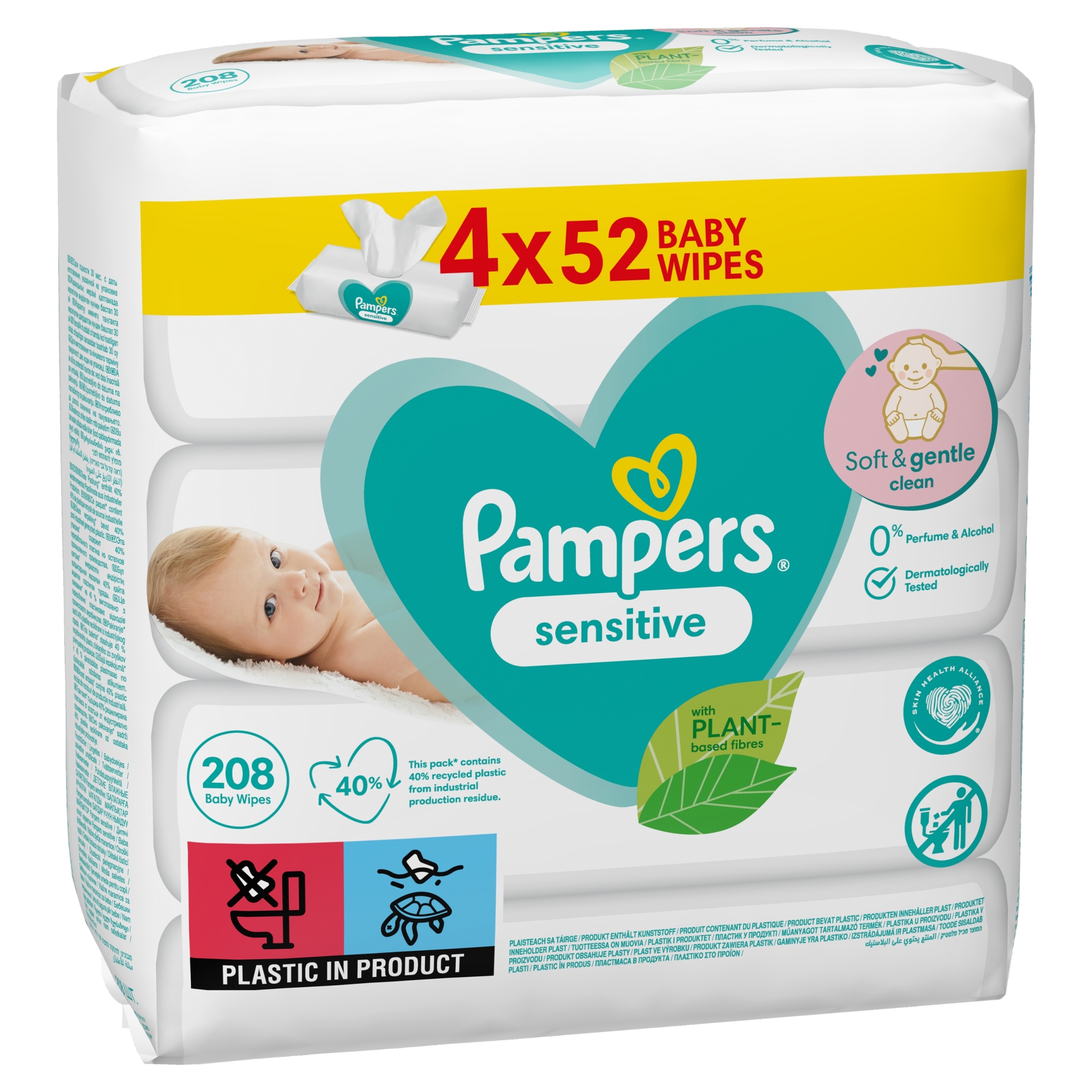 pampers chusteczki nawilżane cena