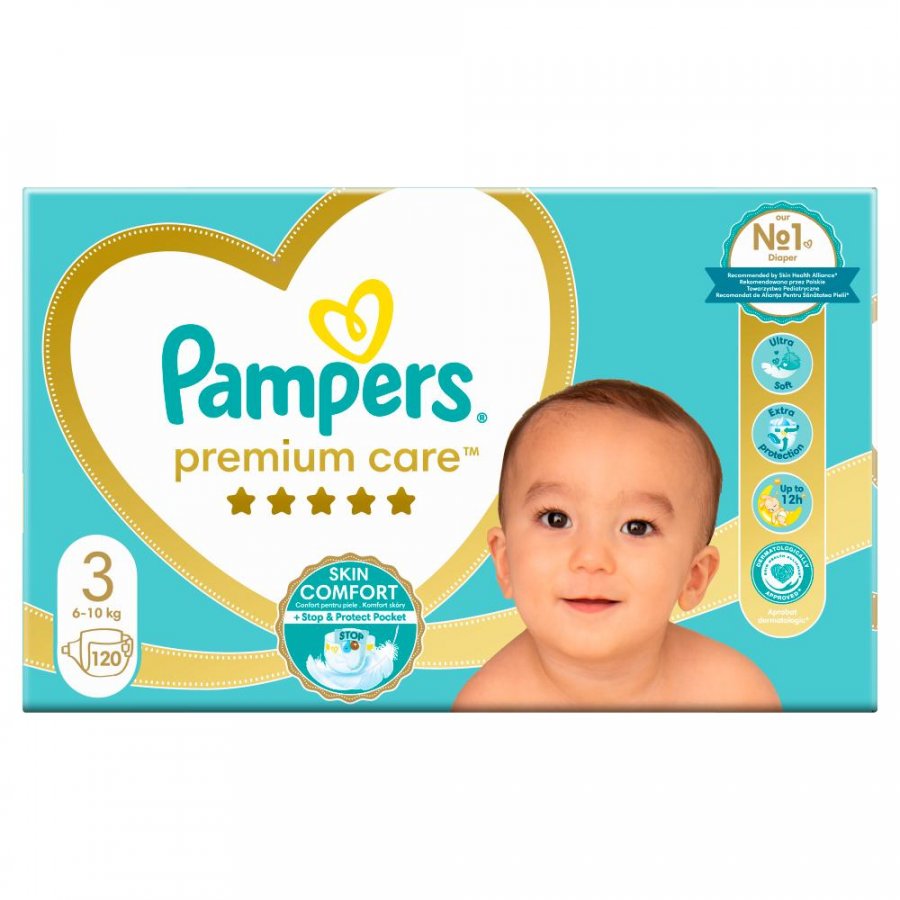 pampers 3 120 sztuk