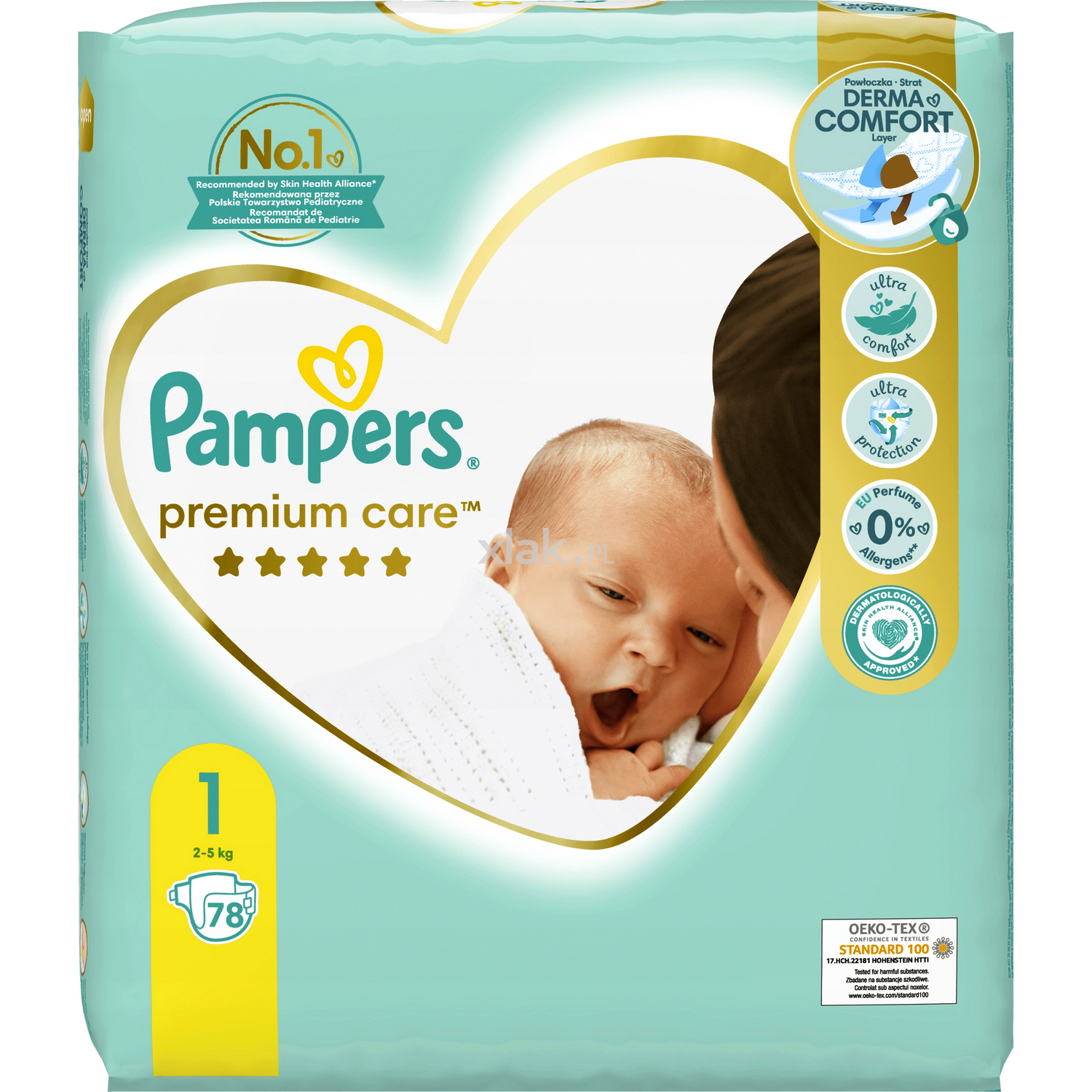 pampers złote 1