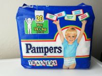 suchy pampers po nocy