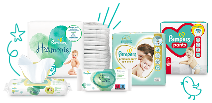 pampers 1 200 sztuk