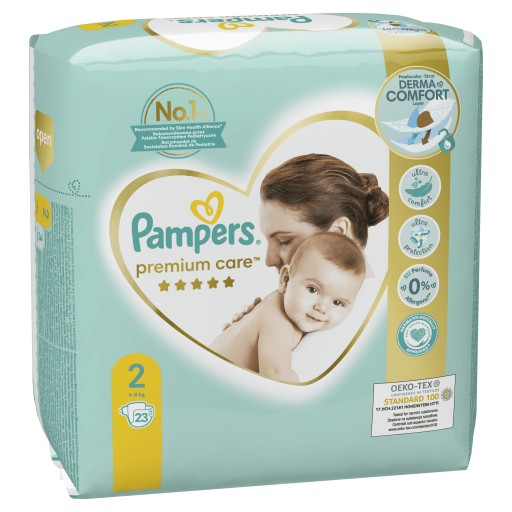 pampers pieluszki premium care 1 newborn 156 szt