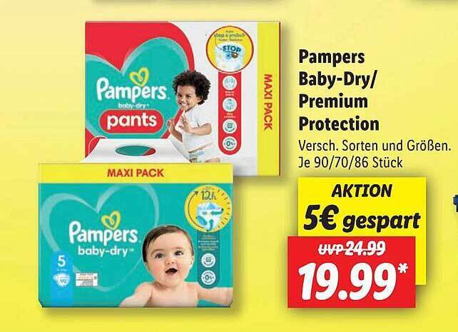 błękitne pudełko pampers