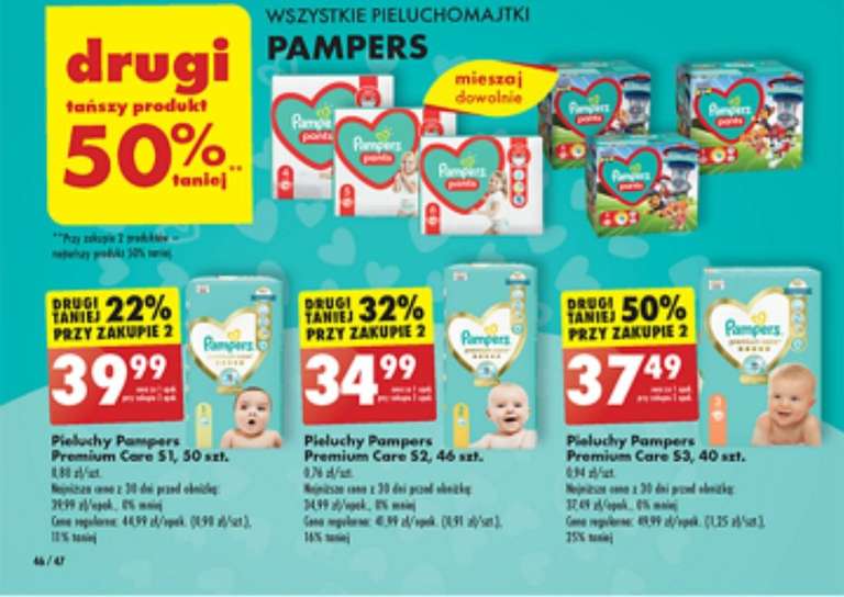 pieluchy pampers active 5