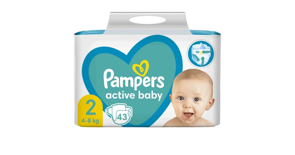 pampers active baby 2 biedronka