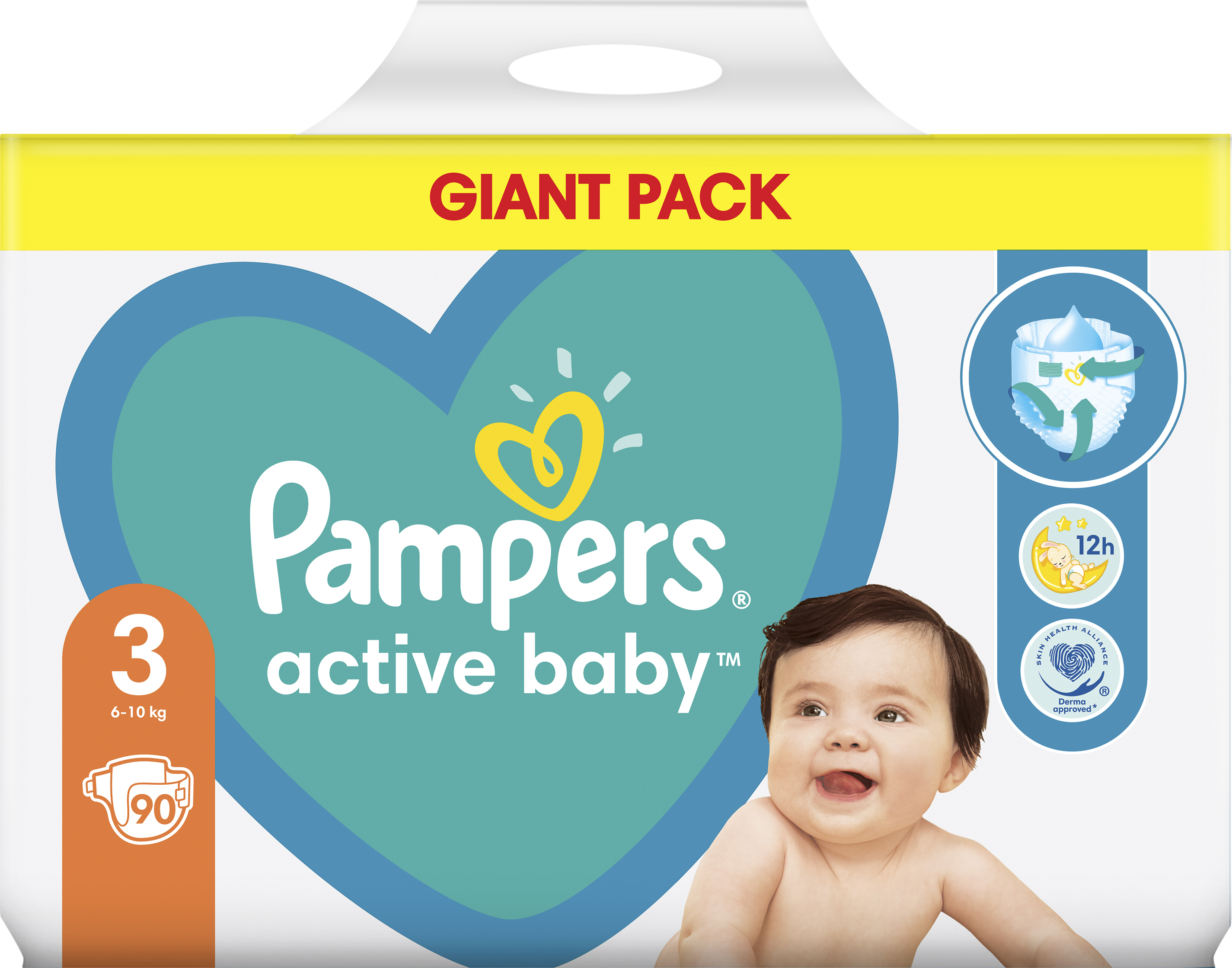 pampers new baby dry 76