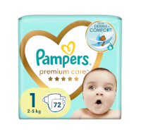 pampers premium care pieluchy 1 mini 168szt