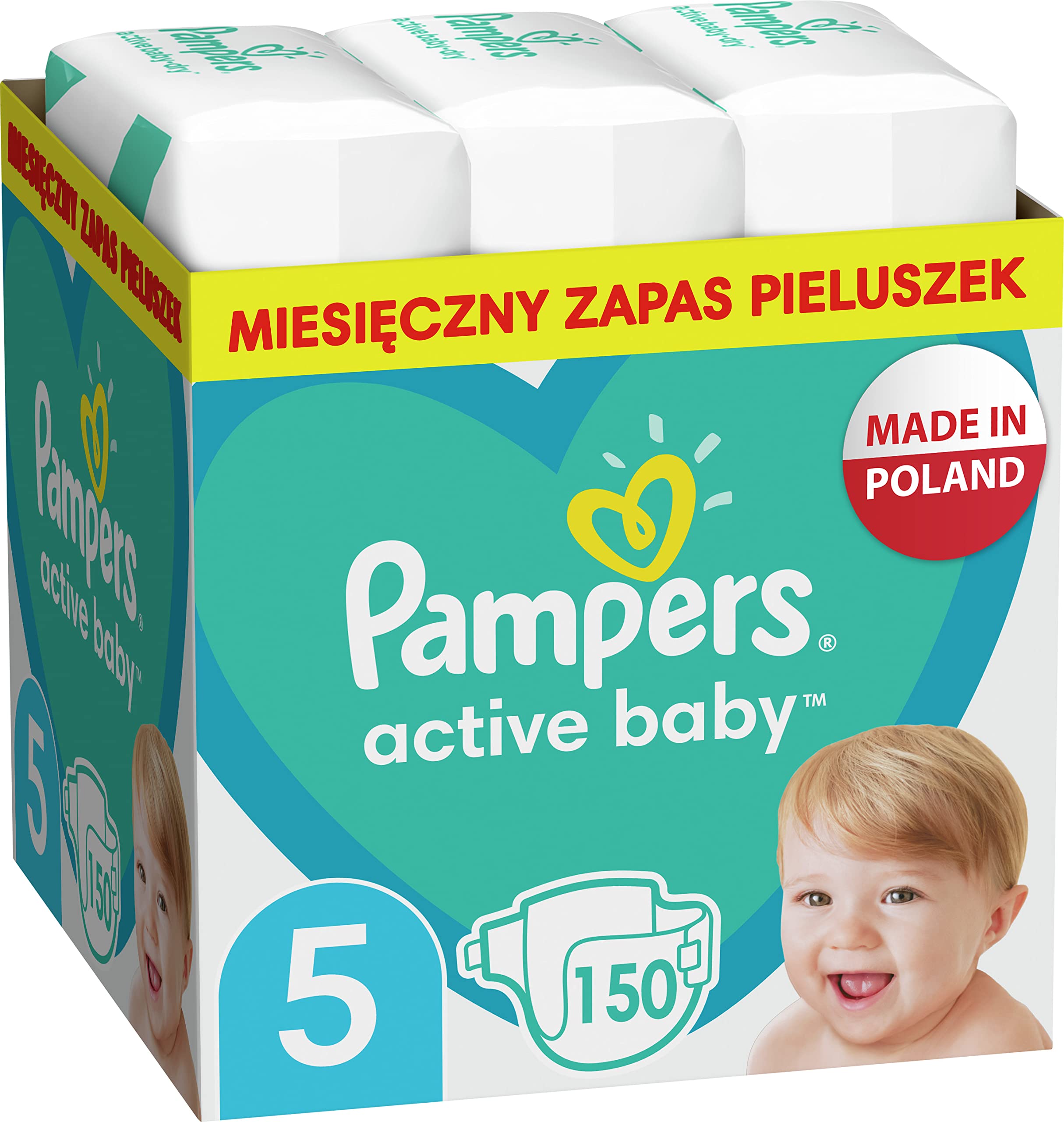 pieluszki pampers dla niemowlaka